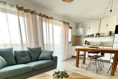 Image de Appart'Hôtel Evasion Marine : 4 personnes, climatisé, accès direct a la plage