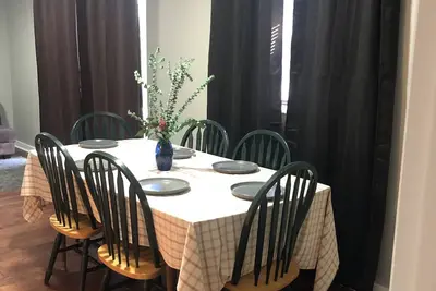 Spacious 3br House with Private Fenced Yard and Car Garage