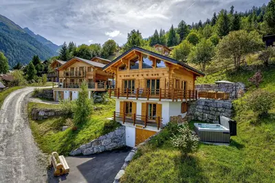 Chalet Snowfall - jacuzzi - views - La Tzoumaz, 4 Vallees