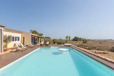 Image de Maison de vacances 'Can Juan Pedro' avec vue sur la mer, Wi-Fi et climatisation
