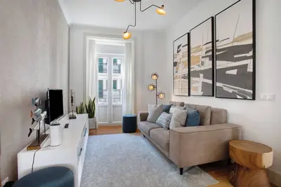 Appartement \"Casa Ribeiro - Escandinavo\" avec balcon et Wi-Fi