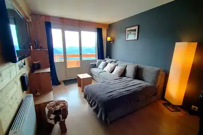 Image de Avoriaz: Appartement rénové 3 pièces, 6 pers, balcon, wifi, casier à skis