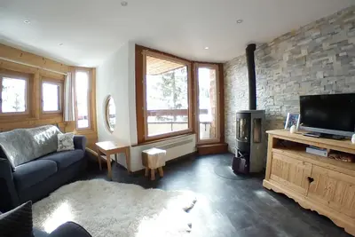 Image de Appartement rénové 6 pers, balcon sud, à Avoriaz