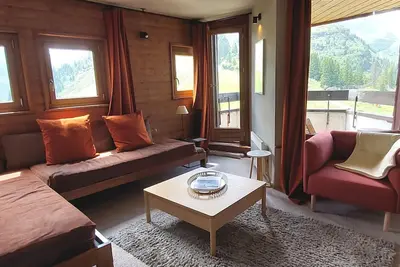 Image de Superbe 3 pièces pour 6/7 personnes à Avoriaz, skis aux pieds