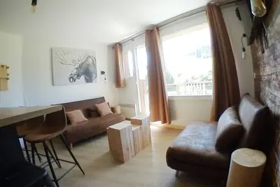 Image de Bel appartement 3 pièces, 6 pers, skis aux pieds, Wifi