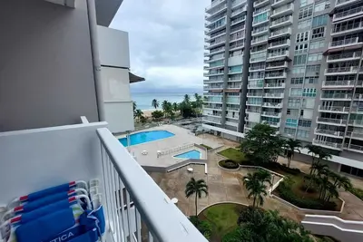 Image de Cozy Beachfront Studio with two Beds- Isla Verde Coral Beach