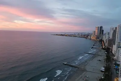 Image de Palmetto Beach Apartment with a fantastic view, right at the beach of Bocagrande