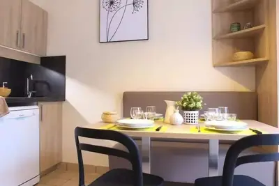 Image de Gîte 2 Pièces - Accueil lit bébé impossible 4 personnes