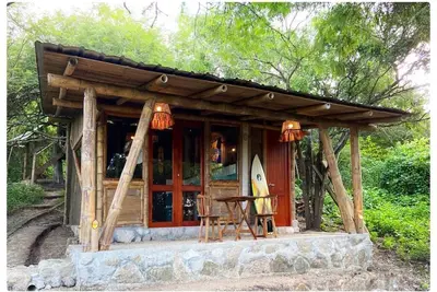Image de Nice cottage in a hill in middle of nature near the beach