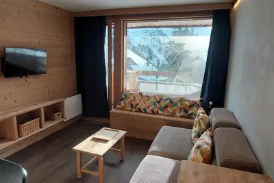 Image de Appartement 3 Pièces 5 Pers avec Wifi et Accès Pistes