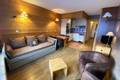 Image de Studio rénové tout confort près des pistes avec balcon à Tignes