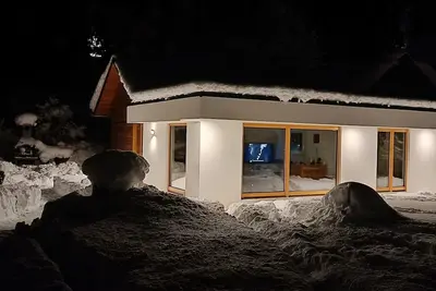 Image de Apartma čebela with Julian Alps view in the heart of nature.