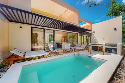 Image de Dreamy home with private plunge pool - near cenotes/shops/dining