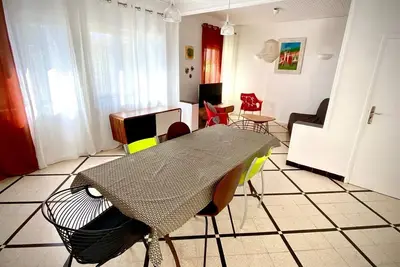 Image de Maison très fraiche, vue sur mer indépendante à 80m de la plage de la Verne.