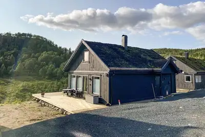 Image de Belle maison à Rauland avec maison et vue sur la montagne