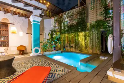 Image de Stylish Colonial House at Historic Center of Santa Marta w/Pool & Terrace-Pet-f!