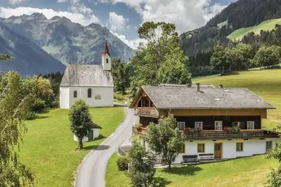 Image de Maison de vacances 'Oberschneider' avec vue sur les montagnes, jardin privé et Wi-Fi