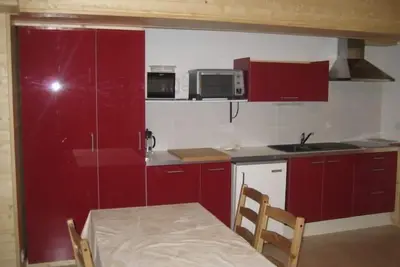 Image de Étage -2, terrasse, parking, télévision, 34m², Châtel