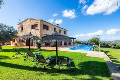 Image de Villa \"Es Turonet\" avec vue sur les montagnes, piscine privée et Wi-Fi