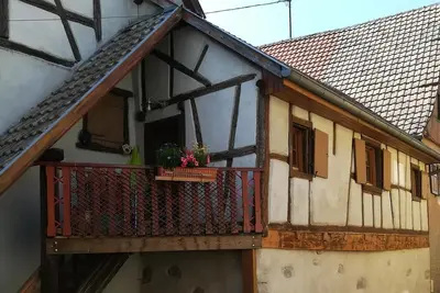 Image de Charmante maisonnette alsacienne avec terrasse, climatisation et alcôve près de Colmar