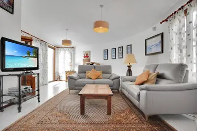 Image de Villa avec piscine vue sur l'Atlantique et le Parque Holandes