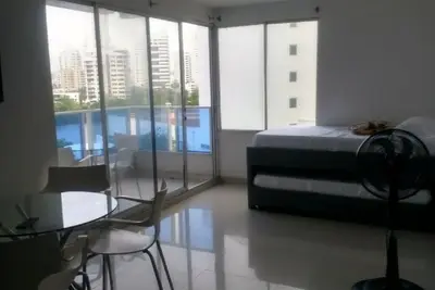 Image de Appartement vue mer 1-5c air wifi