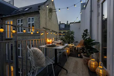 Image de Sanders Leaves - Appartement chic de 3 chambres avec vue sur la ville