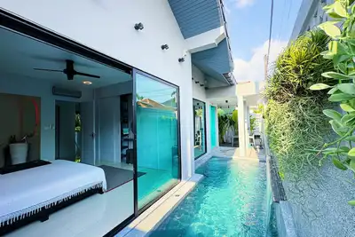 Image de Élégante villa de 3 chambres avec piscine à pied de la magnifique plage de NaiYang