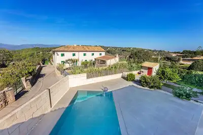 Image de Maison de vacances 'Can Calet' avec piscine privée, Wi-Fi et climatisation