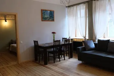 Image de Historic apartment with Wooden floors in the Hearth of Old-town Riga