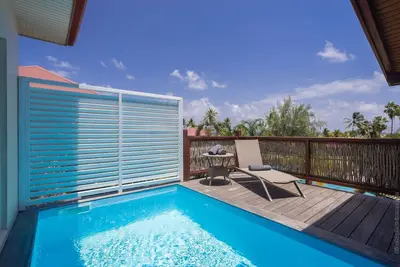 Image de Villa Kyneos, villa de prestige sur la plage du Cap Est Martinique