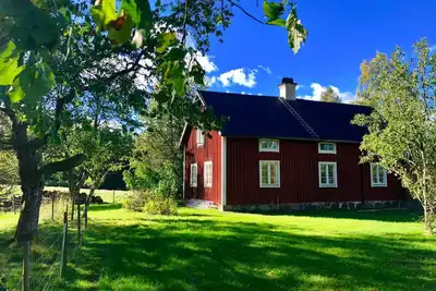 Image de Holiday home in the middle of the fairytale forest in SmĂĄland with sauna