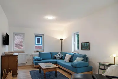 Image de Appartement \"Eiche Im Sand 68\" avec jardin partagé, balcon et Wi-Fi