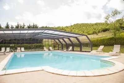 Image de Maison de vacances à Trivigno avec piscine privée