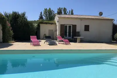 Image de Maison La Ribière avec piscine privée, terrasse privée et Wi-Fi
