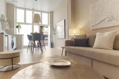 Image de Élégant Loft à 100 m de la plage à Valence avec Wi-Fi et climatisation