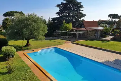 Image de Villa al Circeo con ampio giardino e piscina per una vacanza in totale relax