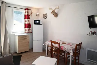 Image de Studio skis aux pieds, 4 pers, Les Orres, terr. sud