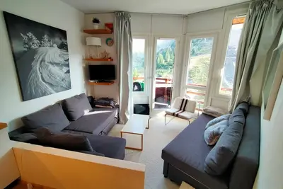 Image de Appartement cosy à Avoriaz, 4 pers, proche centre, balcon sud, WiFi