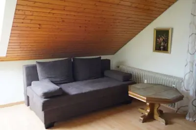 Image de Appartement 'Fewo - Dachgeschoss' avec vue sur les montagnes, balcon et Wi-Fi