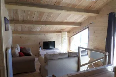 Image de Gite T3 Le Balarino - Mercantour avec vue sur les montagnes et Wi-Fi