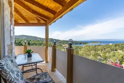 Image de Studio 'Paco's Resort Luxury Villa 17' avec vue sur mer, Wi-Fi et climatisation