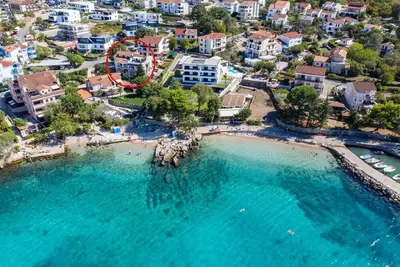 Image de Appartement de vacances Vantačići pour 1 - 4 personnes avec 2 chambres à coucher - Appartement de va