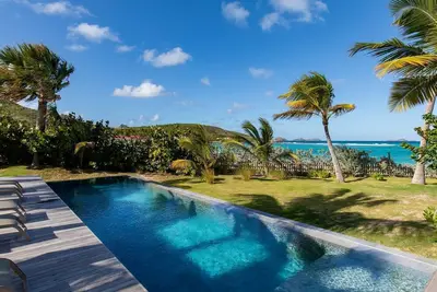 Magnificent Villa Located on the Famous Beach