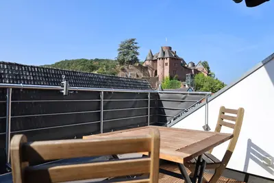 Image de Ferienwohnung in Heimbach mit Burgblick