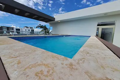 Image de Centrally located apartment with 1 bedroom and 2 bathrooms, privileged commercial area Naco.