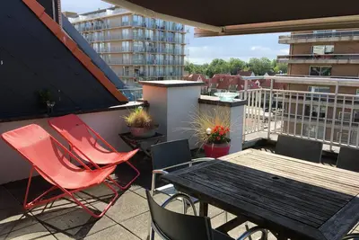 Image de Penthouse Cosy 2ch, Gar, 2belles Terr à 2 pas de la mer et Commerces à Nieuport