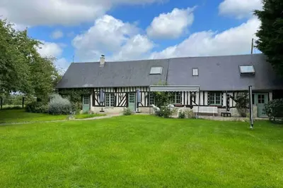 Image de Longère avec piscine à 15 mn de Cabourg
