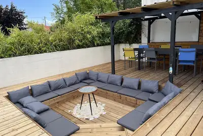 Villa 3chambres avec piscine chauffée