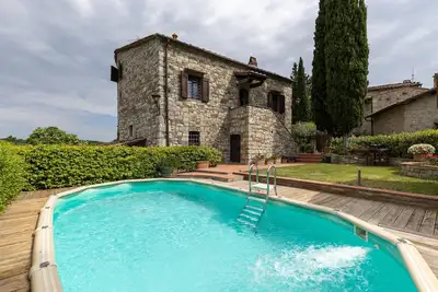Image de Villa 'La Petrosa' avec piscine privée, jardin privé et balcon